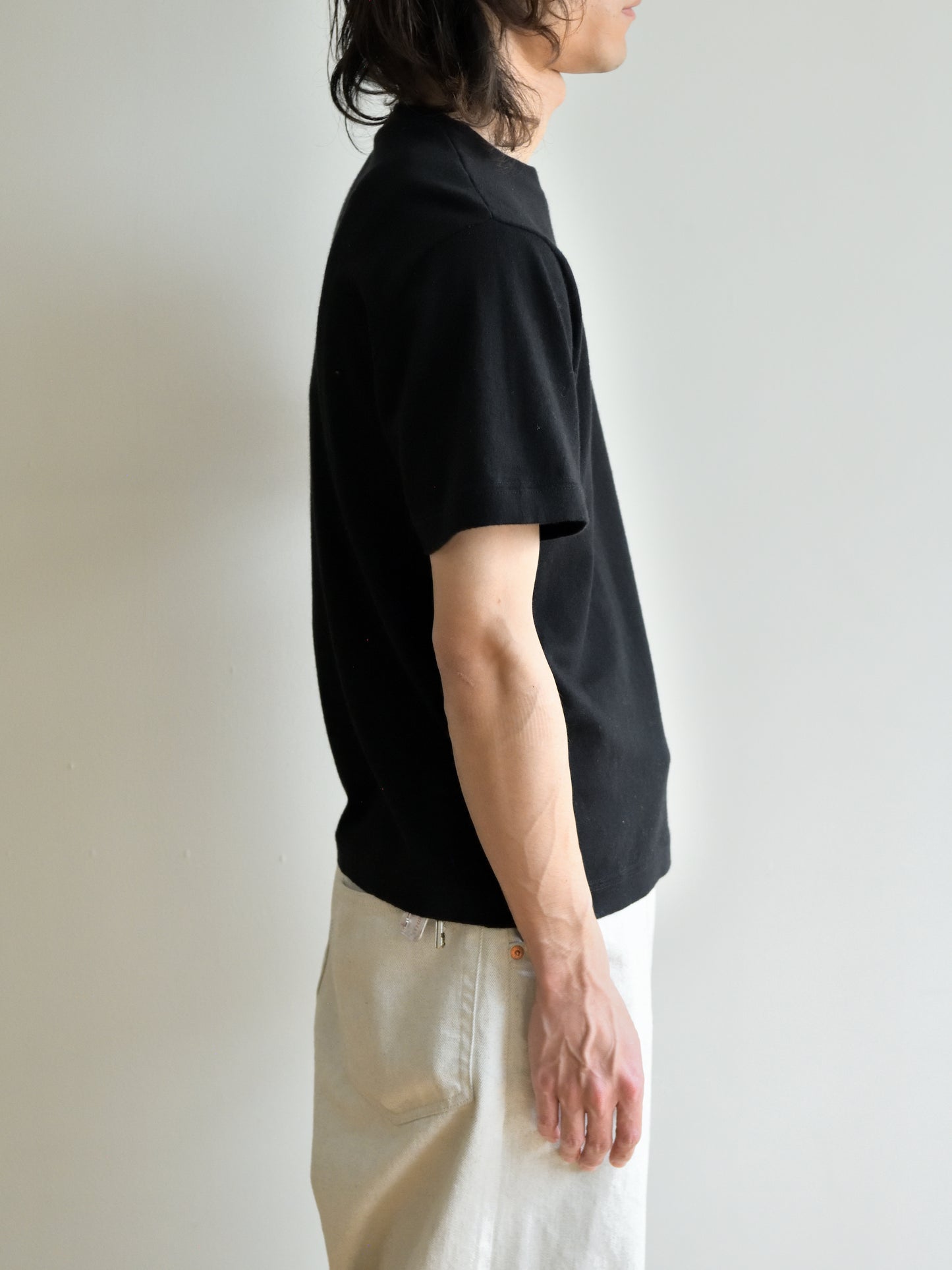 extreme cashmere エクストリームカシミヤ cuba n.268 RAVEN ブラック カシミヤ コットン ユニセックス オランダ 26SS 日本取り扱い 名古屋 丸の内 セレクトショップ THIRD PLACE サードプレイス