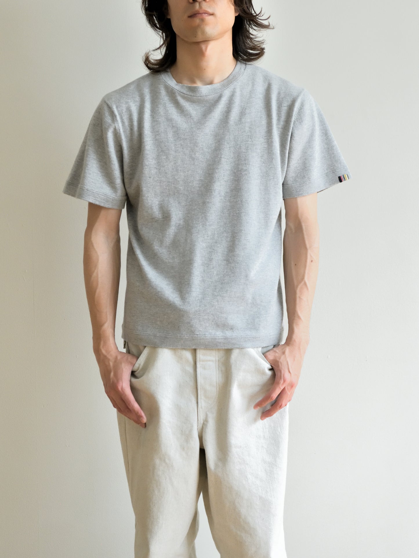 extreme cashmere エクストリームカシミヤ cuba n.268 GREY グレー カシミヤ コットン ユニセックス オランダ 26SS 日本取り扱い 名古屋 丸の内 セレクトショップ THIRD PLACE サードプレイス