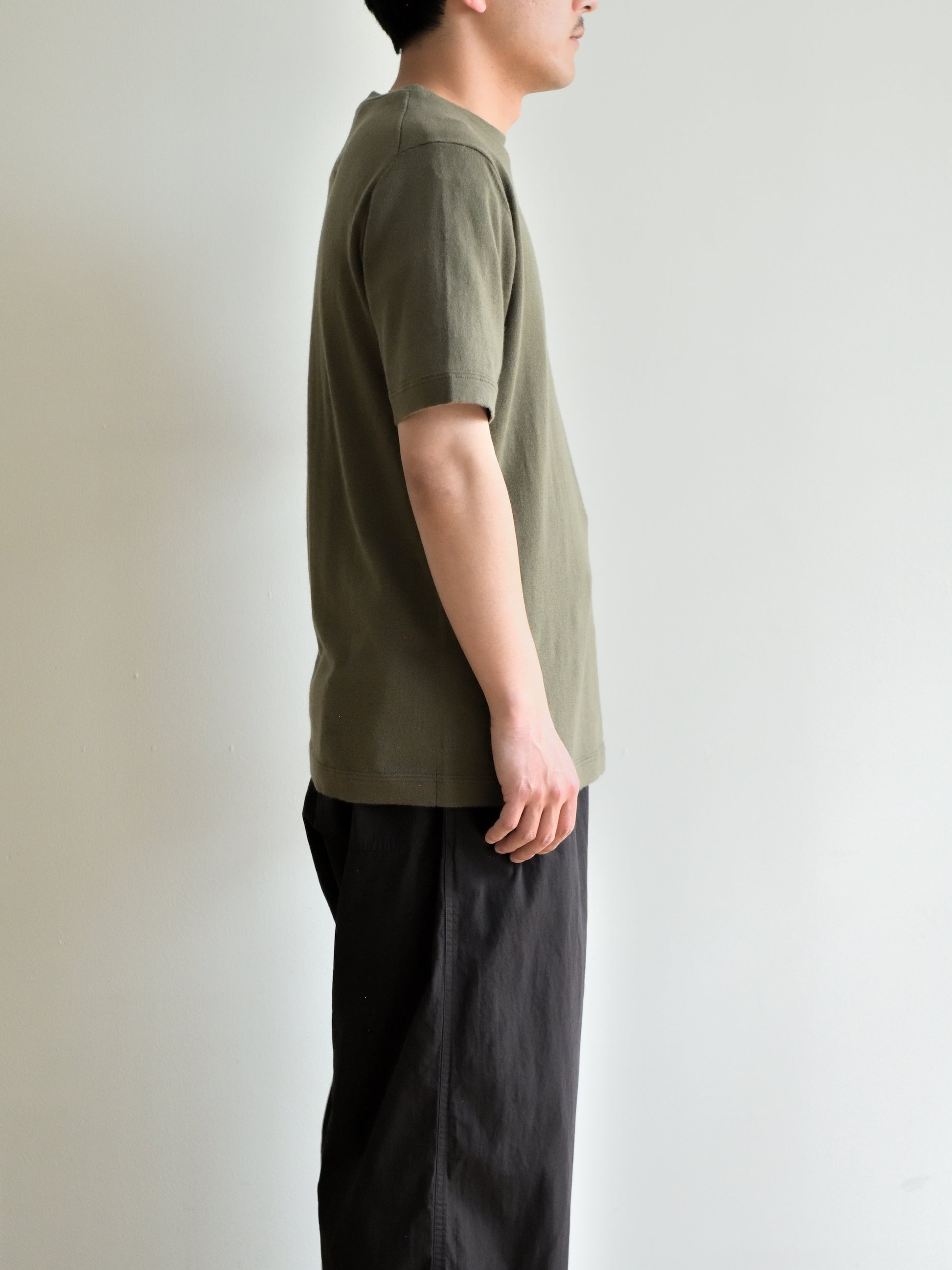extreme cashmere エクストリームカシミヤ james n.394 ARMY オリーブ カシミヤ コットン ユニセックス オランダ 26SS 日本取り扱い 名古屋 丸の内 セレクトショップ THIRD PLACE サードプレイス