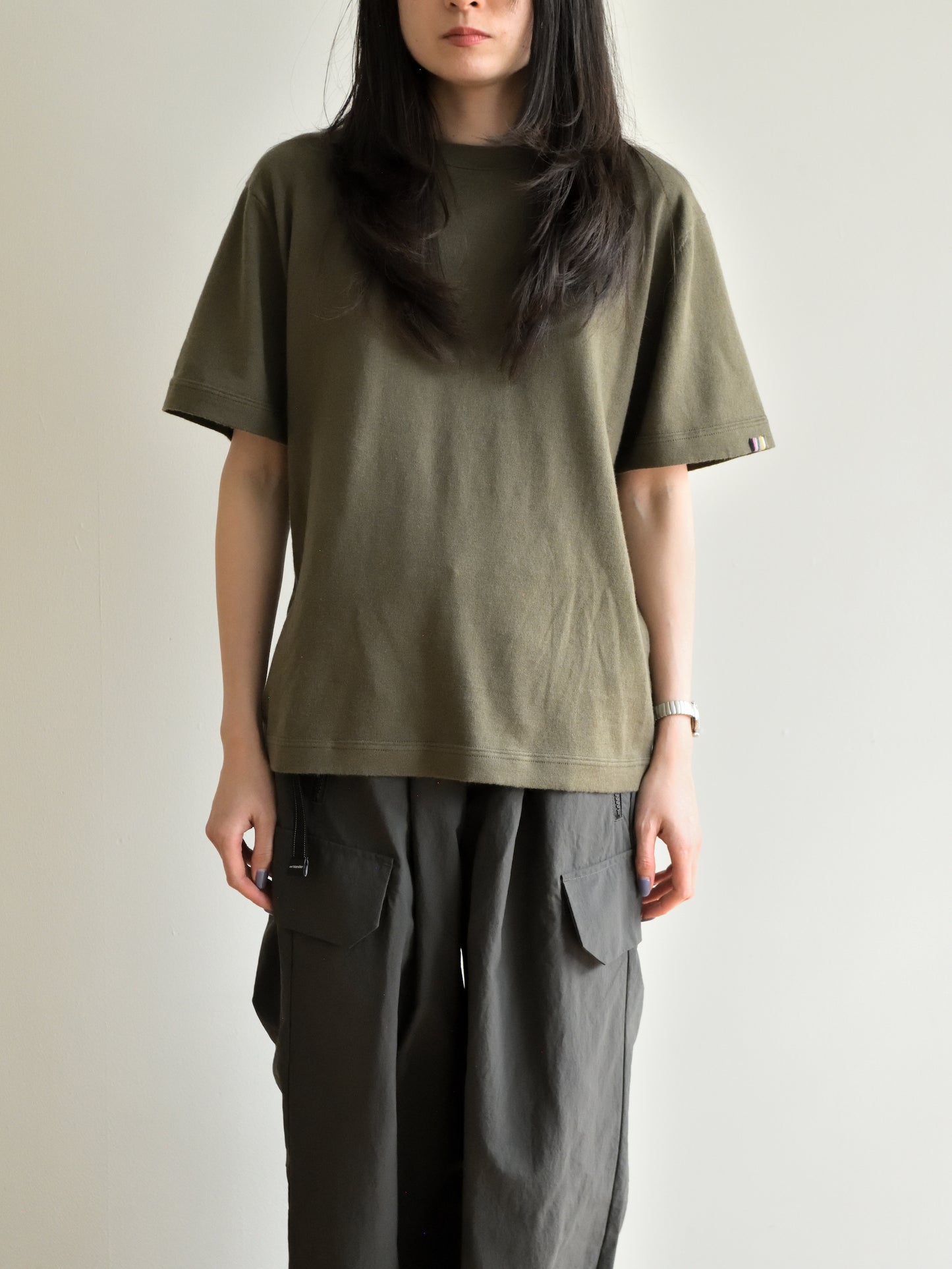 extreme cashmere エクストリームカシミヤ cuba n.268 ARMY アーミー オリーブ カシミヤ コットン ユニセックス オランダ 26SS 日本取り扱い 名古屋 丸の内 セレクトショップ THIRD PLACE サードプレイス