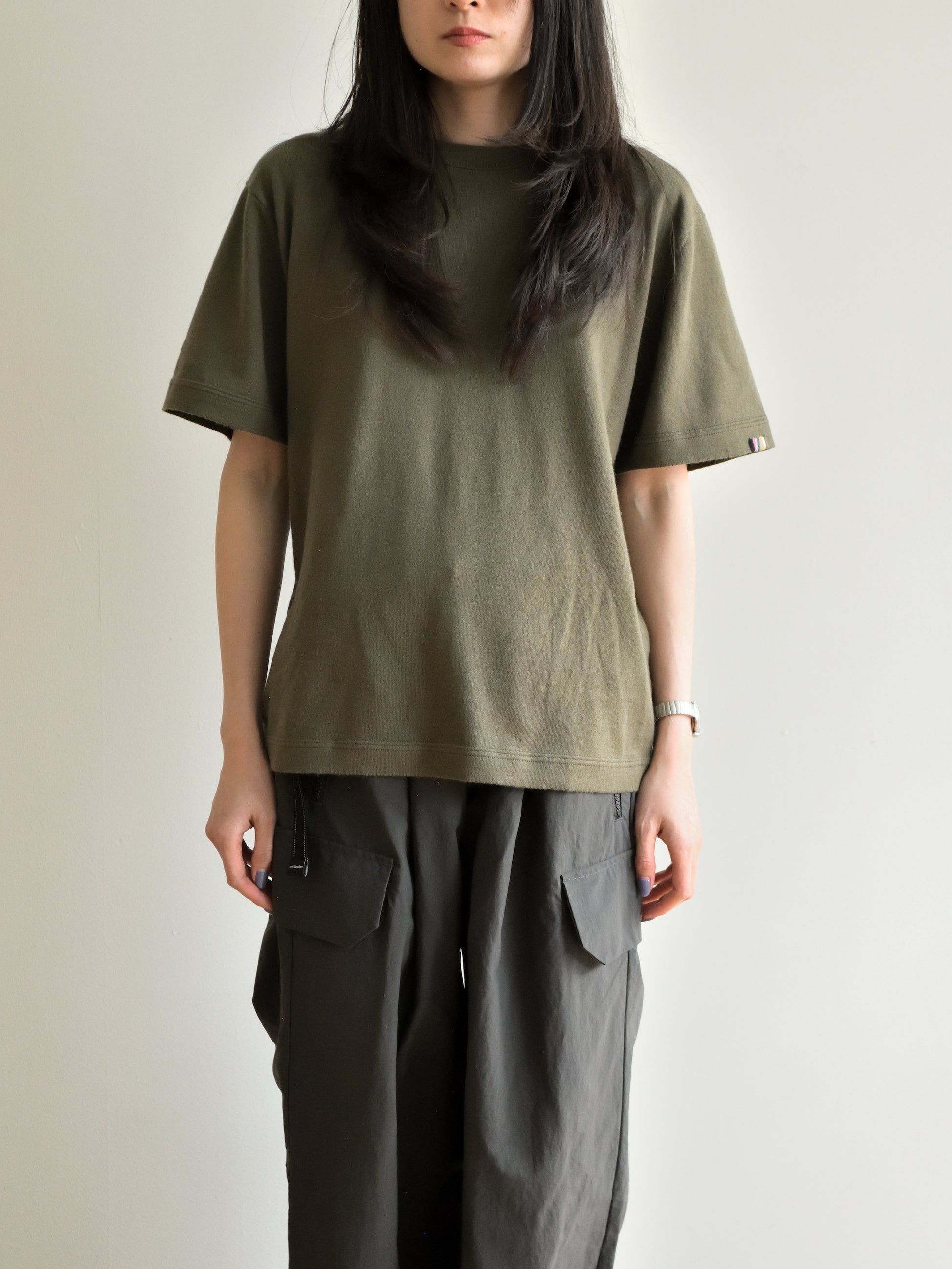 extreme cashmere エクストリームカシミヤ cuba n.268 ARMY アーミー オリーブ カシミヤ コットン ユニセックス オランダ 26SS 日本取り扱い 名古屋 丸の内 セレクトショップ THIRD PLACE サードプレイス