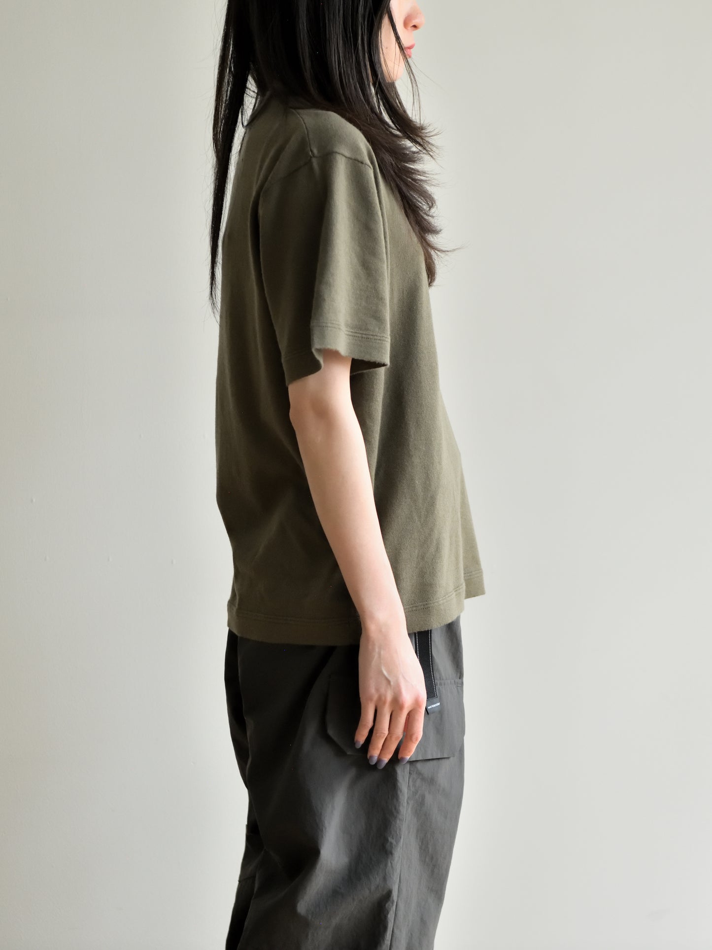 extreme cashmere エクストリームカシミヤ cuba n.268 ARMY アーミー オリーブ カシミヤ コットン ユニセックス オランダ 26SS 日本取り扱い 名古屋 丸の内 セレクトショップ THIRD PLACE サードプレイス