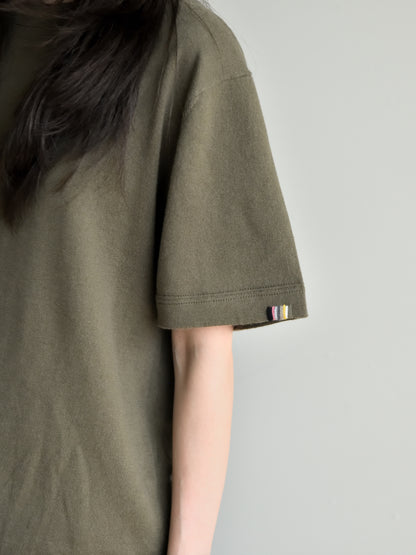 extreme cashmere エクストリームカシミヤ cuba n.268 ARMY アーミー オリーブ カシミヤ コットン ユニセックス オランダ 26SS 日本取り扱い 名古屋 丸の内 セレクトショップ THIRD PLACE サードプレイス
