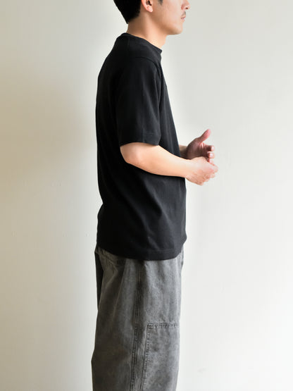 extreme cashmere エクストリームカシミヤ james n.394 RAVEN ブラック カシミヤ コットン ユニセックス オランダ 26SS 日本取り扱い 名古屋 丸の内 セレクトショップ THIRD PLACE サードプレイス