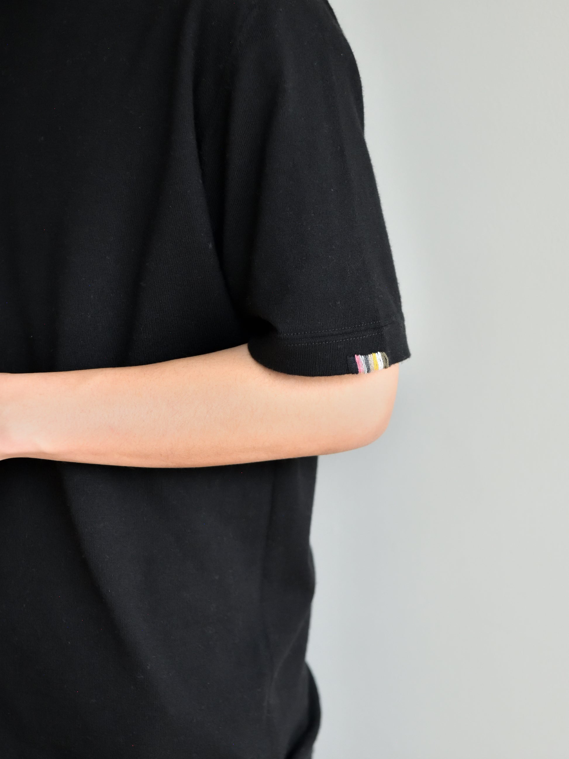 extreme cashmere エクストリームカシミヤ james n.394 RAVEN ブラック カシミヤ コットン ユニセックス オランダ 26SS 日本取り扱い 名古屋 丸の内 セレクトショップ THIRD PLACE サードプレイス