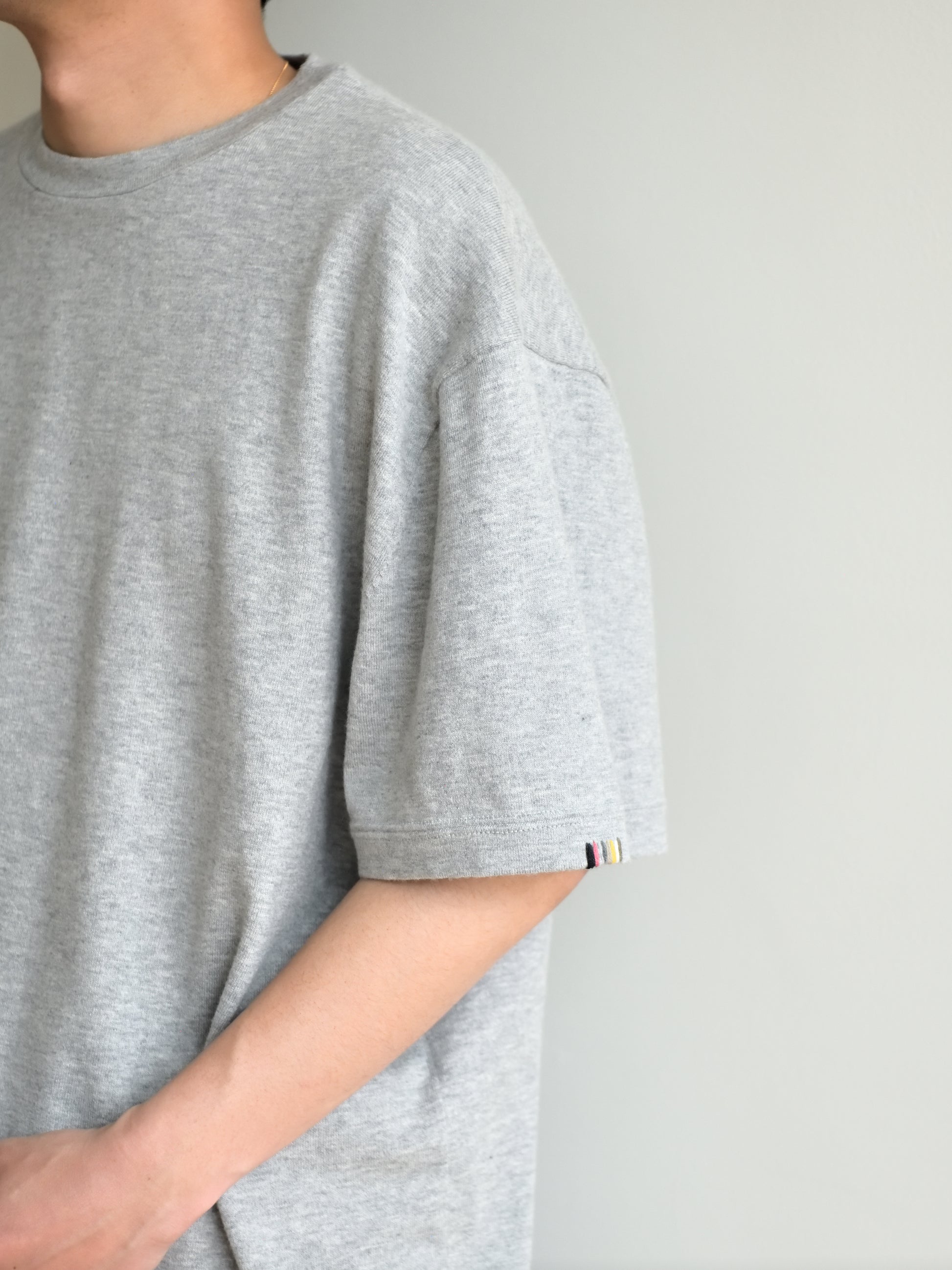 extreme cashmere エクストリームカシミヤ rik n.269 GREY グレー カシミヤ コットン ユニセックス オランダ 26SS 日本取り扱い 名古屋 丸の内 セレクトショップ THIRD PLACE サードプレイス