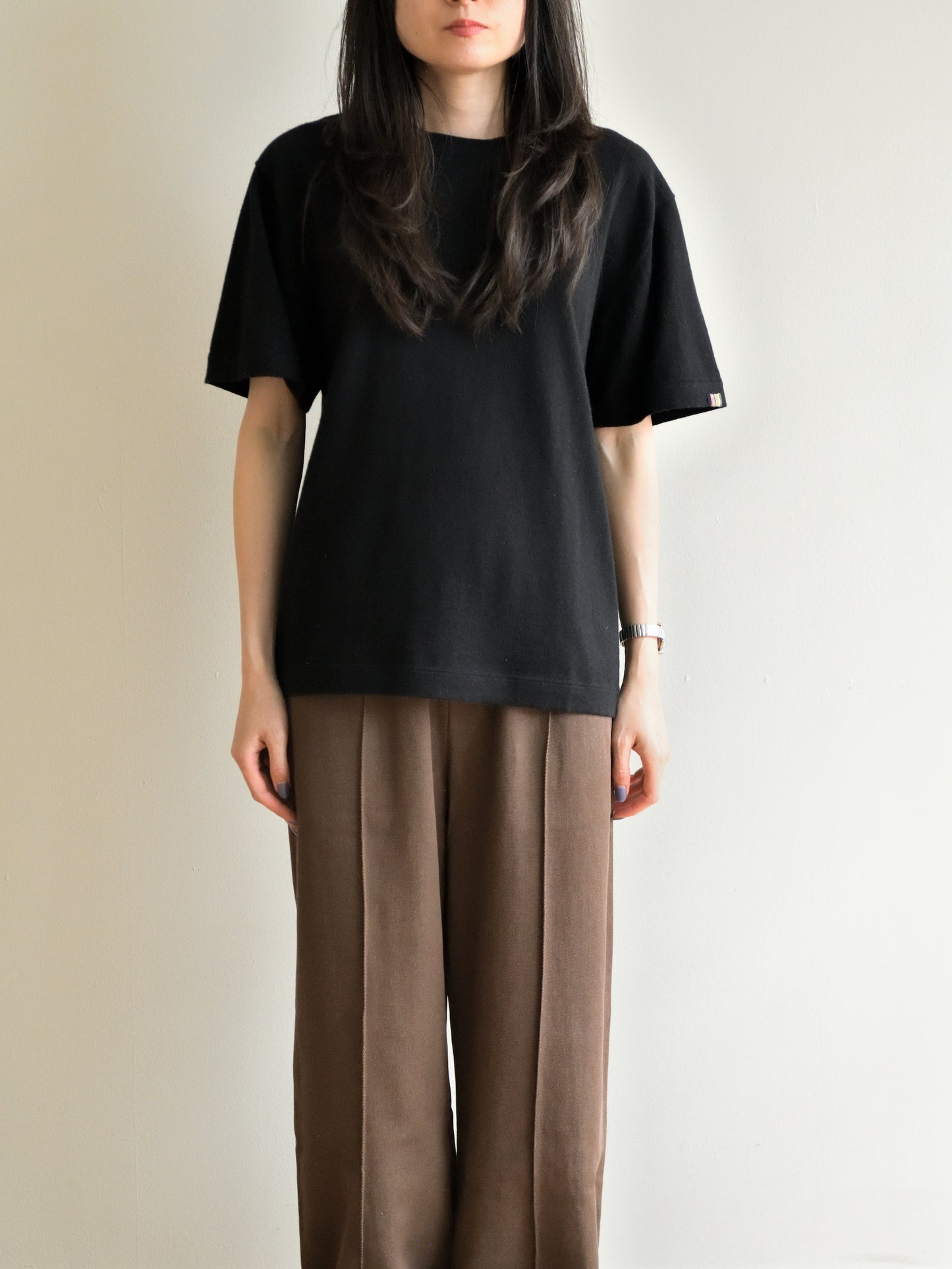 extreme cashmere エクストリームカシミヤ cuba n.268 RAVEN ブラック カシミヤ コットン ユニセックス オランダ 26SS 日本取り扱い 名古屋 丸の内 セレクトショップ THIRD PLACE サードプレイス