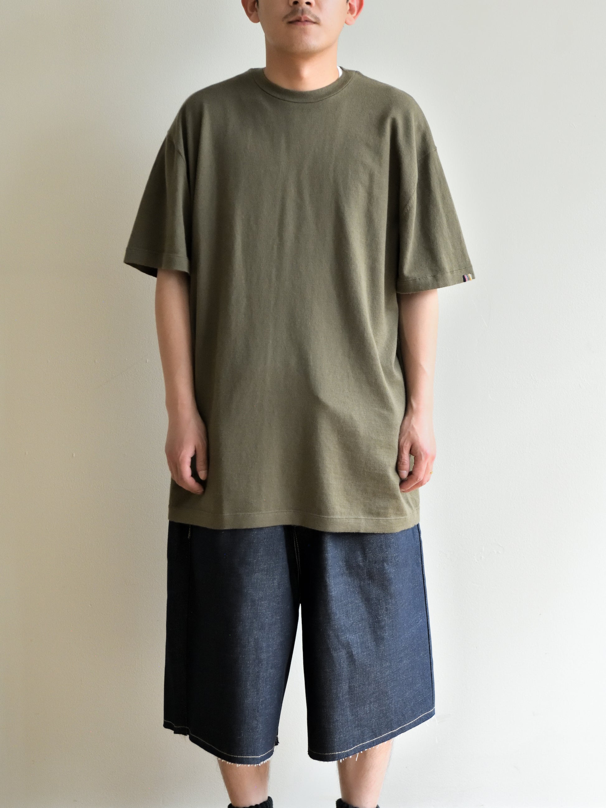 extreme cashmere エクストリームカシミヤ rik n.269 ARMY オリーブ カシミヤ コットン ユニセックス オランダ 26SS 日本取り扱い 名古屋 丸の内 セレクトショップ THIRD PLACE サードプレイス