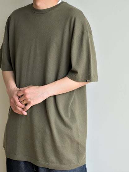extreme cashmere エクストリームカシミヤ rik n.269 ARMY オリーブ カシミヤ コットン ユニセックス オランダ 26SS 日本取り扱い 名古屋 丸の内 セレクトショップ THIRD PLACE サードプレイス
