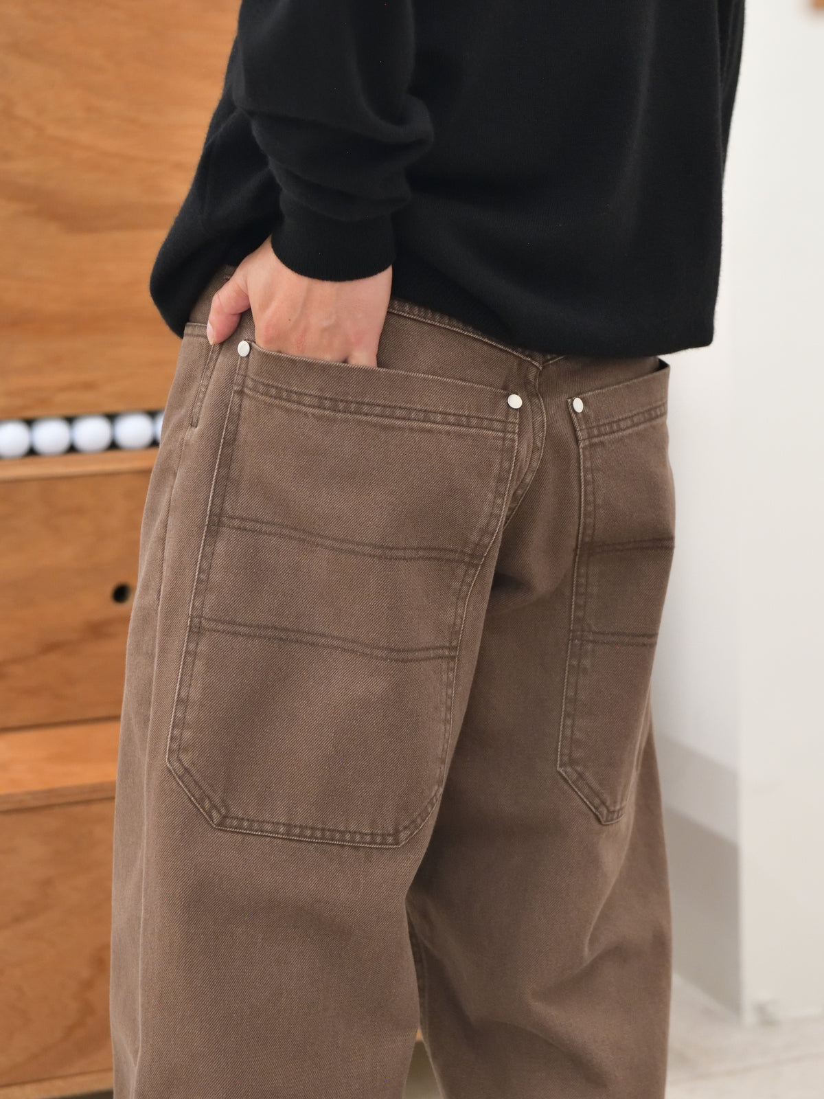 COLBO コルボ Big Pocket Denim PEACH DENIM CO-AW26-PO12 26AW イタリア ニューヨーク 日本 名古屋 セレクトショップ THIRD PLACE サードプレイス 名古屋 愛知県 東海 セレクトショップ THIRD PLACE サードプレイス