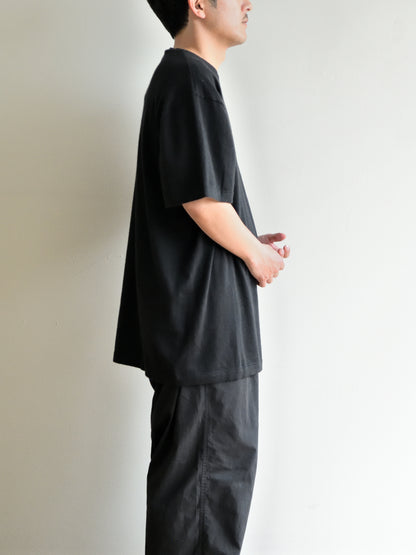 extreme cashmere エクストリームカシミヤ rik n.269 RAVEN ブラック カシミヤ コットン ユニセックス オランダ 26SS 日本取り扱い 名古屋 丸の内 セレクトショップ THIRD PLACE サードプレイス