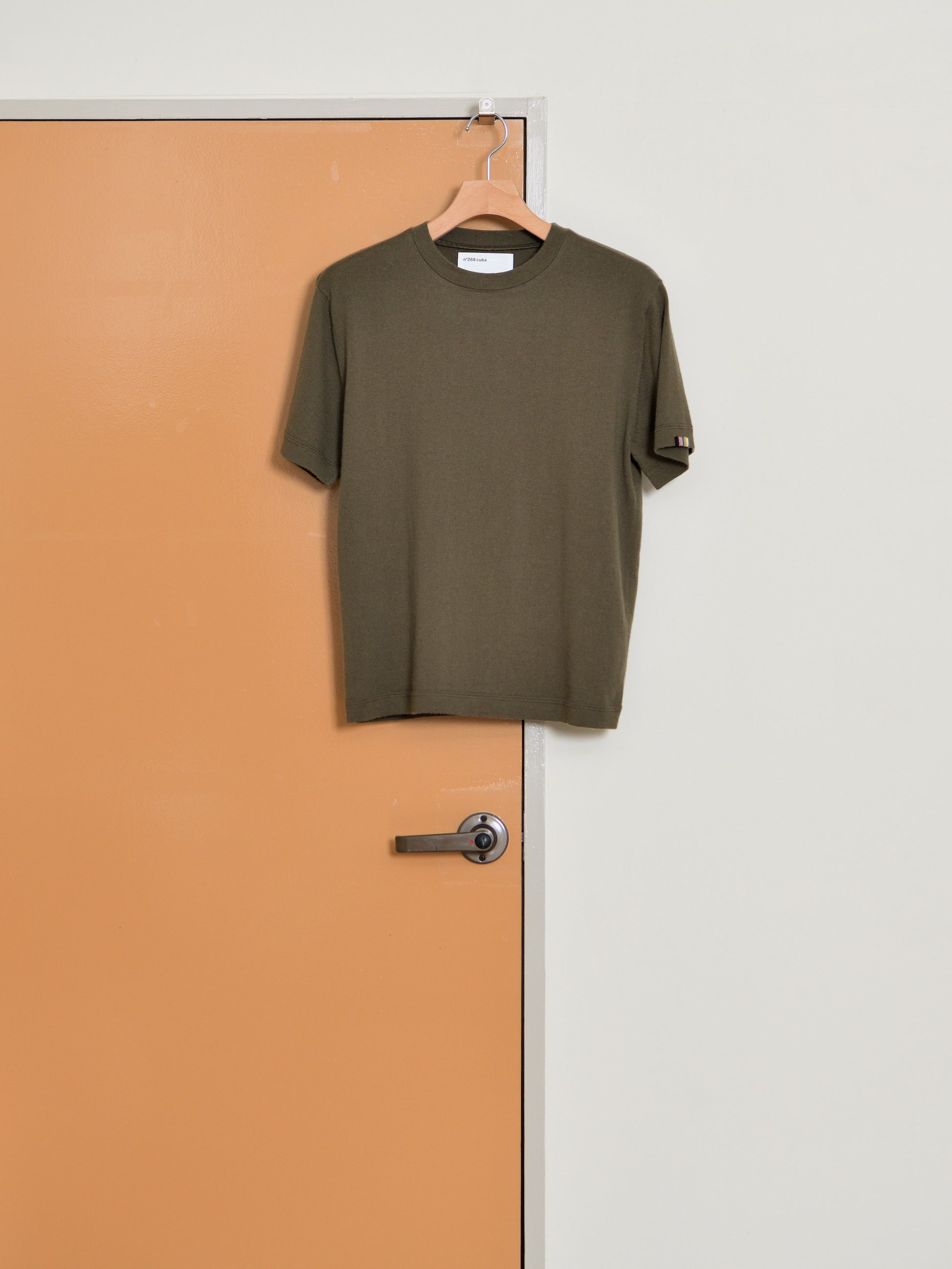 extreme cashmere エクストリームカシミヤ cuba n.268 ARMY アーミー オリーブ カシミヤ コットン ユニセックス オランダ 26SS 日本取り扱い 名古屋 丸の内 セレクトショップ THIRD PLACE サードプレイス