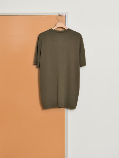 extreme cashmere エクストリームカシミヤ rik n.269 ARMY オリーブ カシミヤ コットン ユニセックス オランダ 26SS 日本取り扱い 名古屋 丸の内 セレクトショップ THIRD PLACE サードプレイス