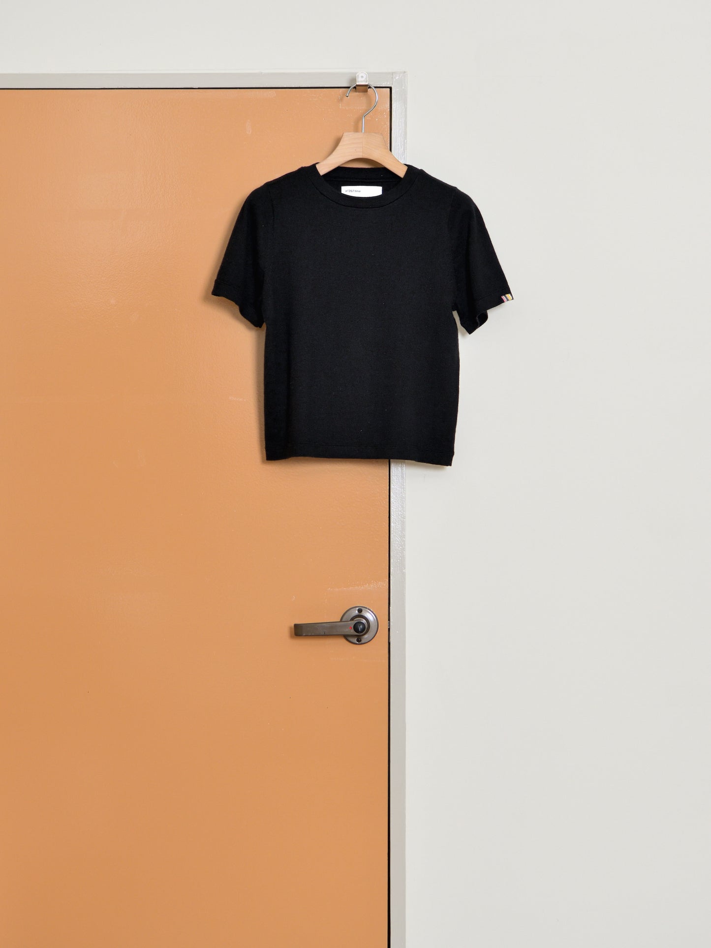 extreme cashmere エクストリームカシミヤ tina n.267 RAVEN ブラック カシミヤ コットン ユニセックス オランダ 26SS 日本取り扱い 名古屋 丸の内 セレクトショップ THIRD PLACE サードプレイス