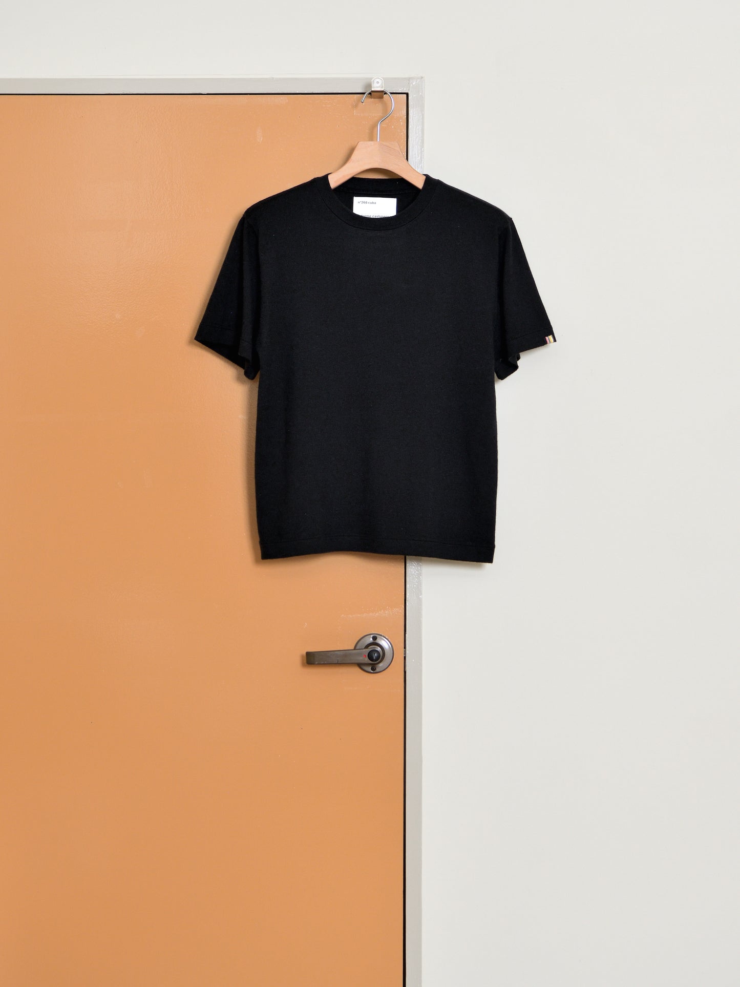 extreme cashmere エクストリームカシミヤ cuba n.268 RAVEN ブラック カシミヤ コットン ユニセックス オランダ 26SS 日本取り扱い 名古屋 丸の内 セレクトショップ THIRD PLACE サードプレイス