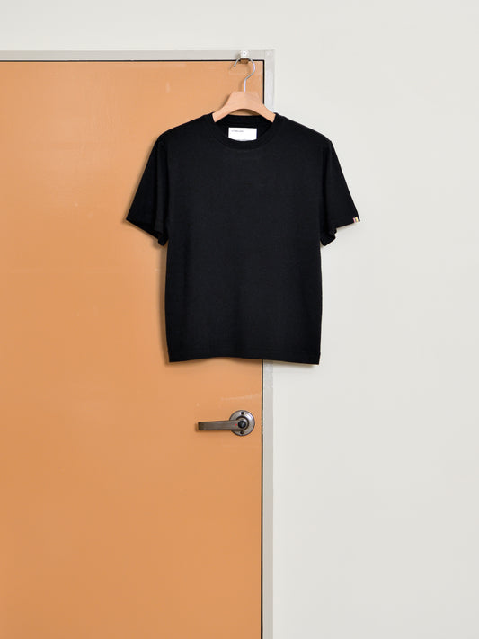 extreme cashmere エクストリームカシミヤ cuba n.268 RAVEN ブラック カシミヤ コットン ユニセックス オランダ 26SS 日本取り扱い 名古屋 丸の内 セレクトショップ THIRD PLACE サードプレイス