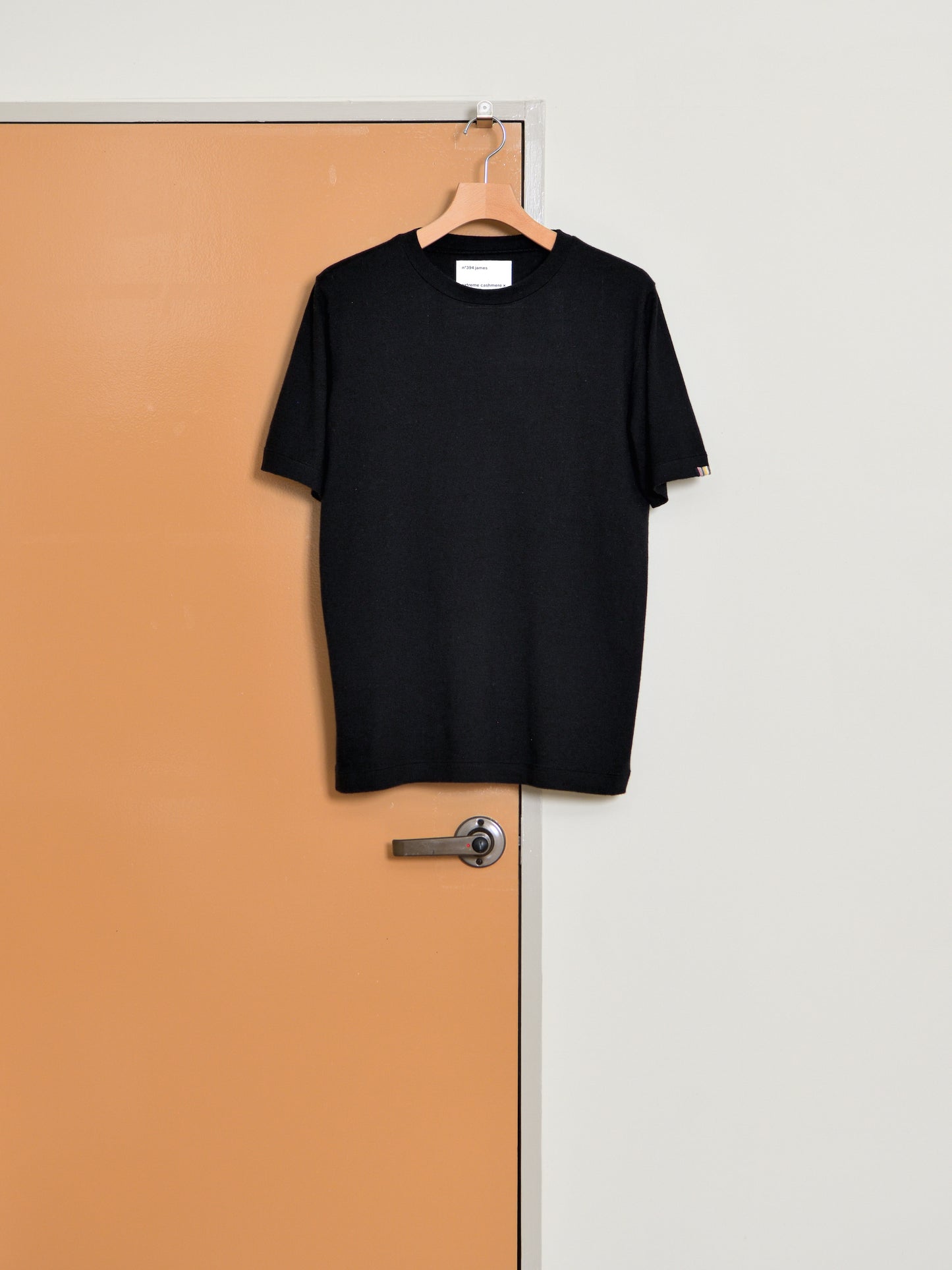 extreme cashmere エクストリームカシミヤ james n.394 RAVEN ブラック カシミヤ コットン ユニセックス オランダ 26SS 日本取り扱い 名古屋 丸の内 セレクトショップ THIRD PLACE サードプレイス