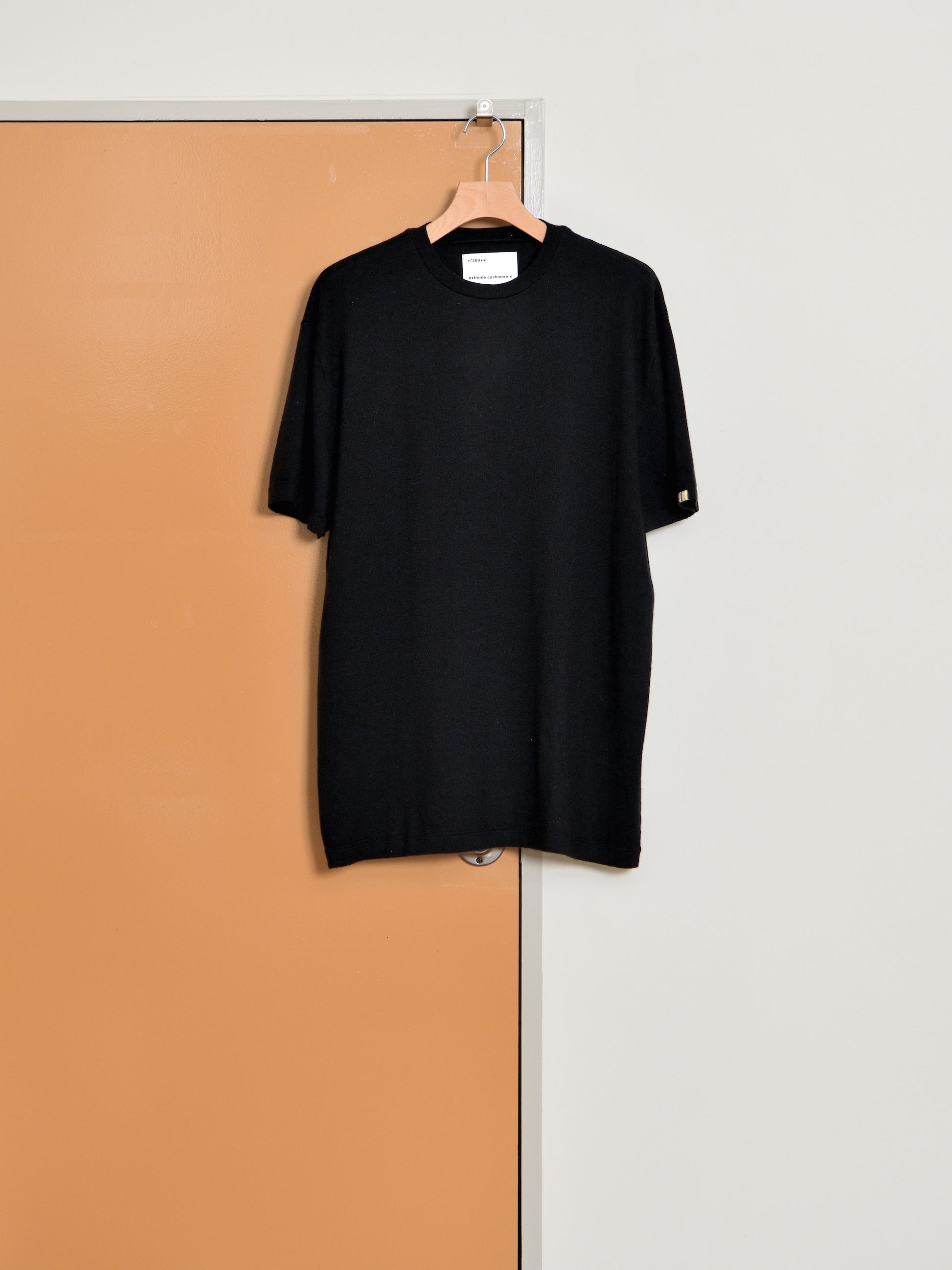 extreme cashmere エクストリームカシミヤ rik n.269 RAVEN ブラック カシミヤ コットン ユニセックス オランダ 26SS 日本取り扱い 名古屋 丸の内 セレクトショップ THIRD PLACE サードプレイス