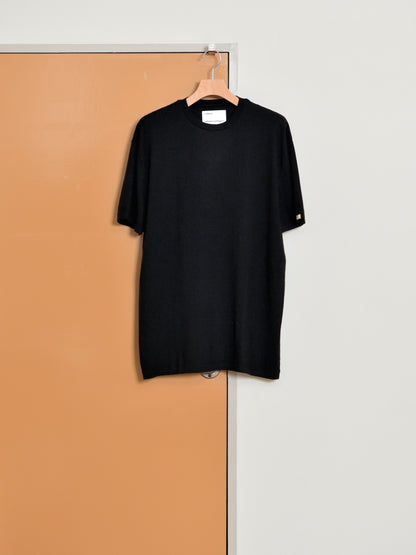 extreme cashmere エクストリームカシミヤ rik n.269 RAVEN ブラック カシミヤ コットン ユニセックス オランダ 26SS 日本取り扱い 名古屋 丸の内 セレクトショップ THIRD PLACE サードプレイス