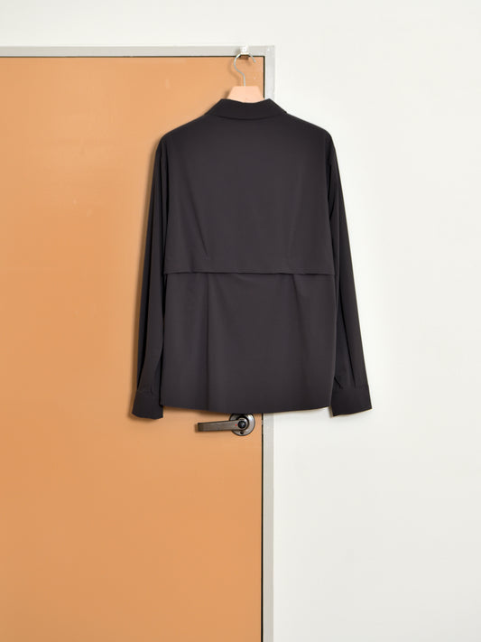 HIKING PATROL ハイキングパトロール SS26108 ALIGN BUTTON UP SHIRT チャコール ブラック ナイロンジャケット 北欧 ノルウェー アウトドア 都会 26SS 愛知県 名古屋 丸の内 セレクトショップ THIRD PLACE サードプレイス