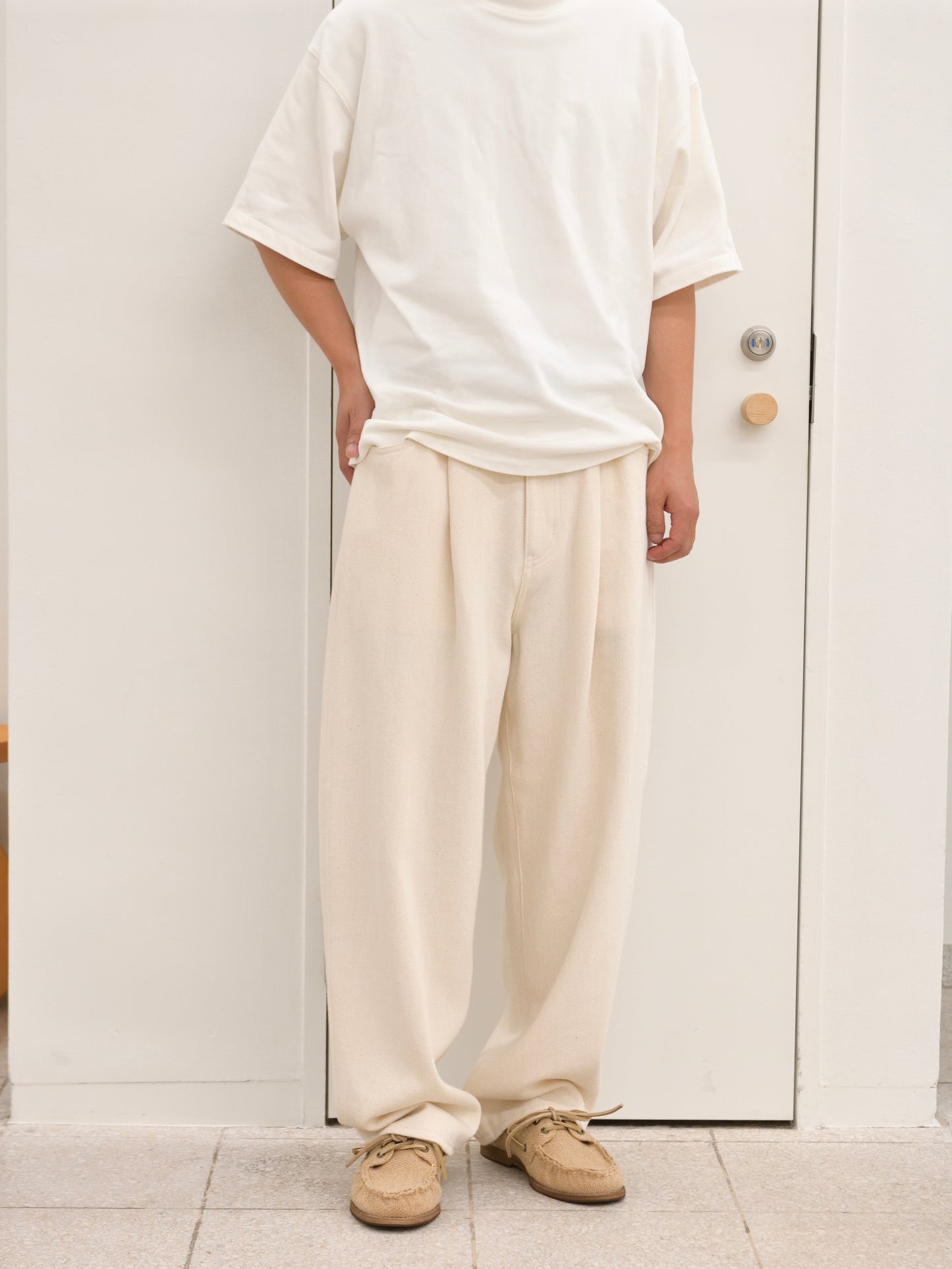 WELCOME-RAIN for THIRD PLACE "5Pocket Denim (ONE WASH)" 別注 デニム アイボリー BLACK ブラック インディゴ INDIGO ONE WASH 新色 ウェルカムレイン日本 名古屋 丸の内 セレクトショップ THIRD PLACE サードプレイス 春夏秋冬