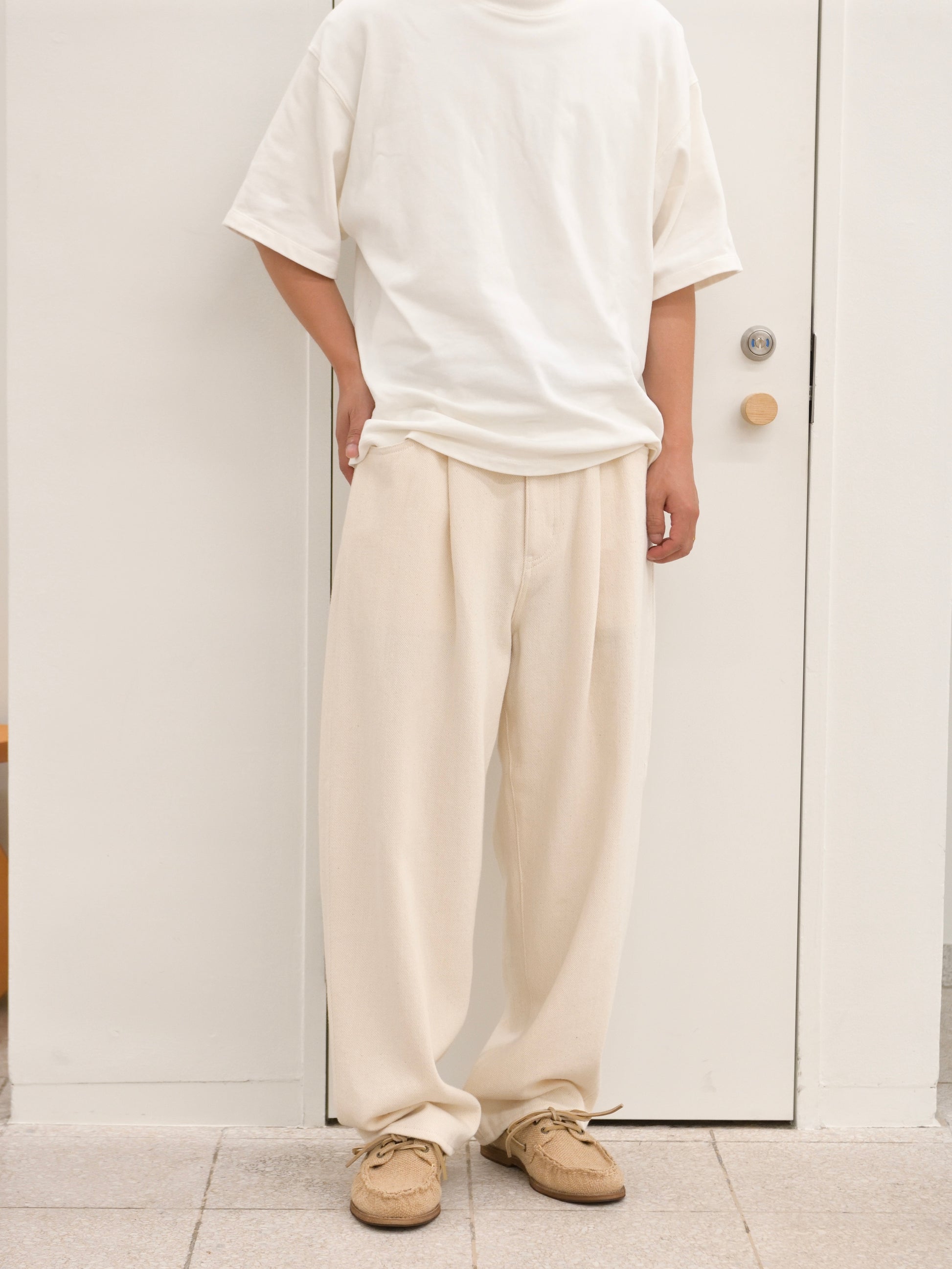 WELCOME-RAIN for THIRD PLACE "5Pocket Denim (ONE WASH)" 別注 デニム アイボリー BLACK ブラック インディゴ INDIGO ONE WASH 新色 ウェルカムレイン日本 名古屋 丸の内 セレクトショップ THIRD PLACE サードプレイス 春夏秋冬