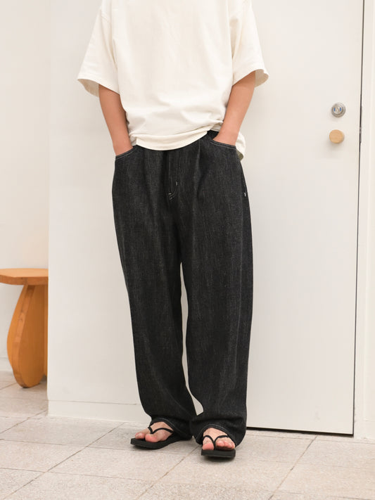 WELCOME-RAIN for THIRD PLACE "5Pocket Denim (BLACK)" 別注 デニム アイボリー BLACK ブラック 新色 ウェルカムレイン日本 名古屋 丸の内 セレクトショップ THIRD PLACE サードプレイス 春夏秋冬