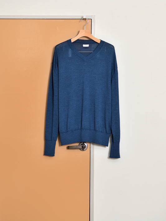 YOKE ヨーク RAMIE WOOL V-NECK SWEATER YK26SS01245S ニット 春ニット ラミーウール 26SS 日本取り扱い 名古屋 丸の内 セレクトショップ THIRD PLACE サードプレイス