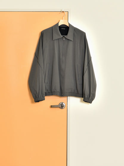Antwort アントワート LEATHER PIPED COTTON GABADINE JACKET ANT-JK012 GRAY グレー BLACK ブラック 26AW 愛知県 名古屋 丸の内 セレクトショップ THIRD PLACE サードプレイス