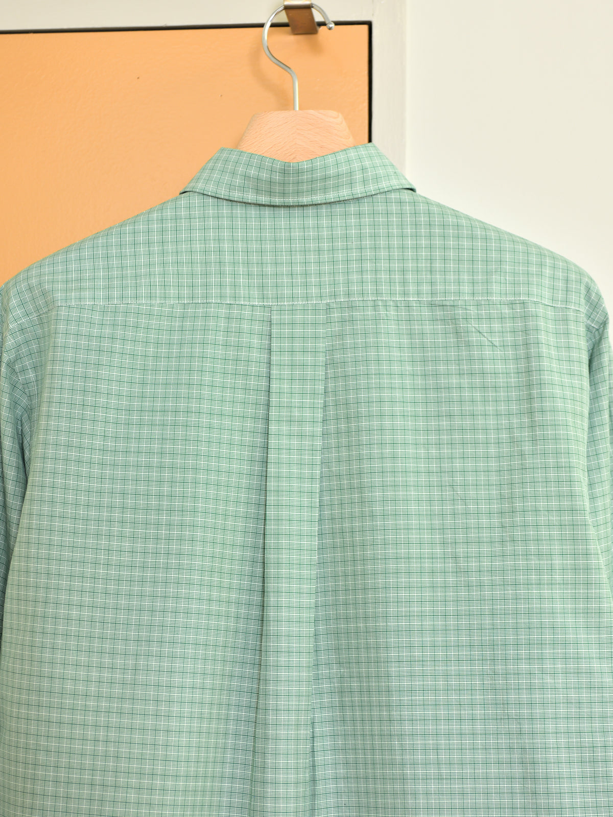 Ernie Palo アーニーパロ Silk Cotton Shirt GREEN CHECK EP12SH02 チェック シャツ シルク コットン 26AW 愛知県 名古屋 丸の内 セレクトショップ THIRD PLACE サードプレイス