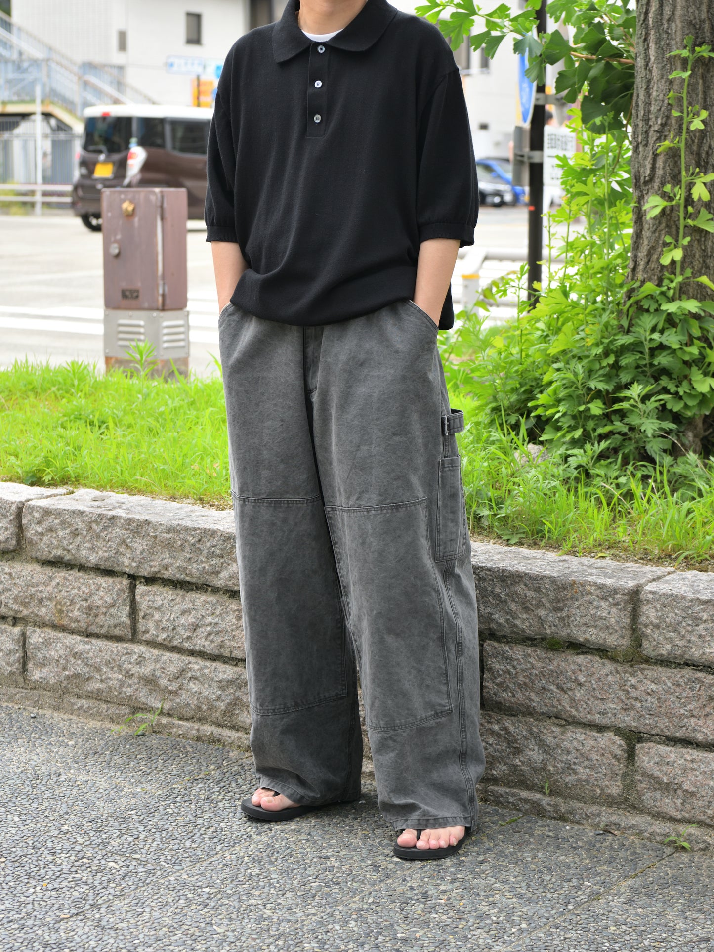 CAMIEL FORTGENS カミエルフォートヘンス WORKER JACKET CF21.10.01.01 CF21.06.05.02 キャンバス ダックジャケット カバーオール  チャコール カーハート アメリカ オランダ 26ss 春夏 日本取り扱い 名古屋 丸の内 セレクトショップ THIRD PLACE サードプレイス