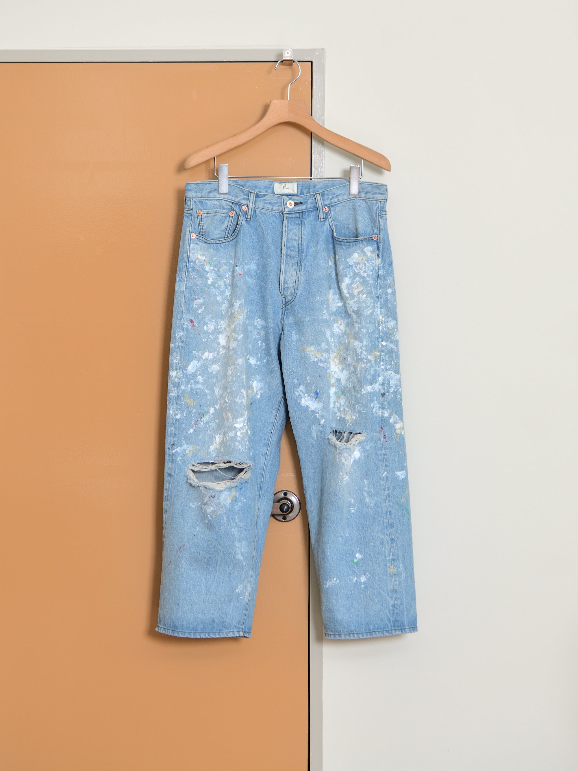 Herill third place 別注　Nep denim pants 2 THIRD PLACEのHERILL。