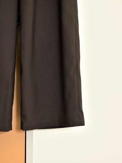 TOZAOU トザオウ Doorman Pants DARK BROWN ブラウン TOZ-26AW-PA0002 トラウザー パンツ スラックス ポリエステル イージーケア ドアマンパンツ 26AW 愛知県 名古屋 丸の内 セレクトショップ THIRD PLACE サードプレイスト