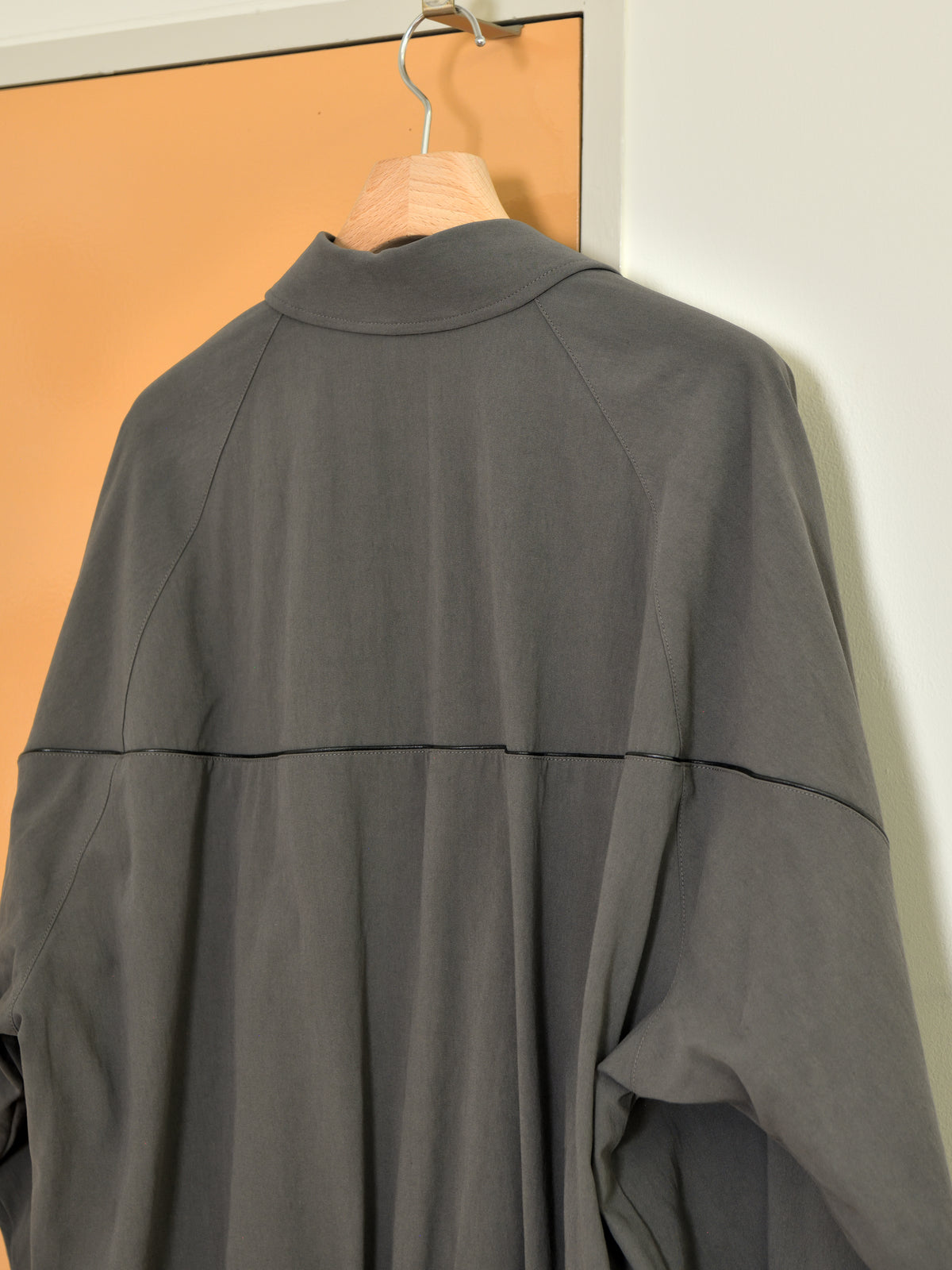Antwort アントワート LEATHER PIPED COTTON GABADINE JACKET ANT-JK012 GRAY グレー BLACK ブラック 26AW 愛知県 名古屋 丸の内 セレクトショップ THIRD PLACE サードプレイス
