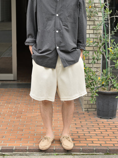 ANOTHER ASPECT アナザーアスペクト SHIRT 4.0 シャツ コットン シック 別注 限定 デンマーク コペンハーゲン colbo Elastic Shorts SP016 ショーツ ナチュラル 定番 夏 春 秋 ベージュ ナチュラル 愛知県 名古屋 丸の内 セレクトショップ THIRD PLACE サードプレイス