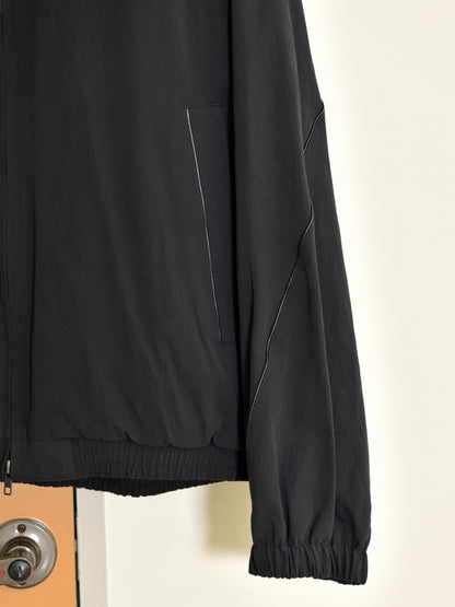 Antwort アントワート LEATHER PIPED COTTON GABADINE JACKET ANT-JK012 BLACK ブラック 26AW 愛知県 名古屋 丸の内 セレクトショップ THIRD PLACE サードプレイス