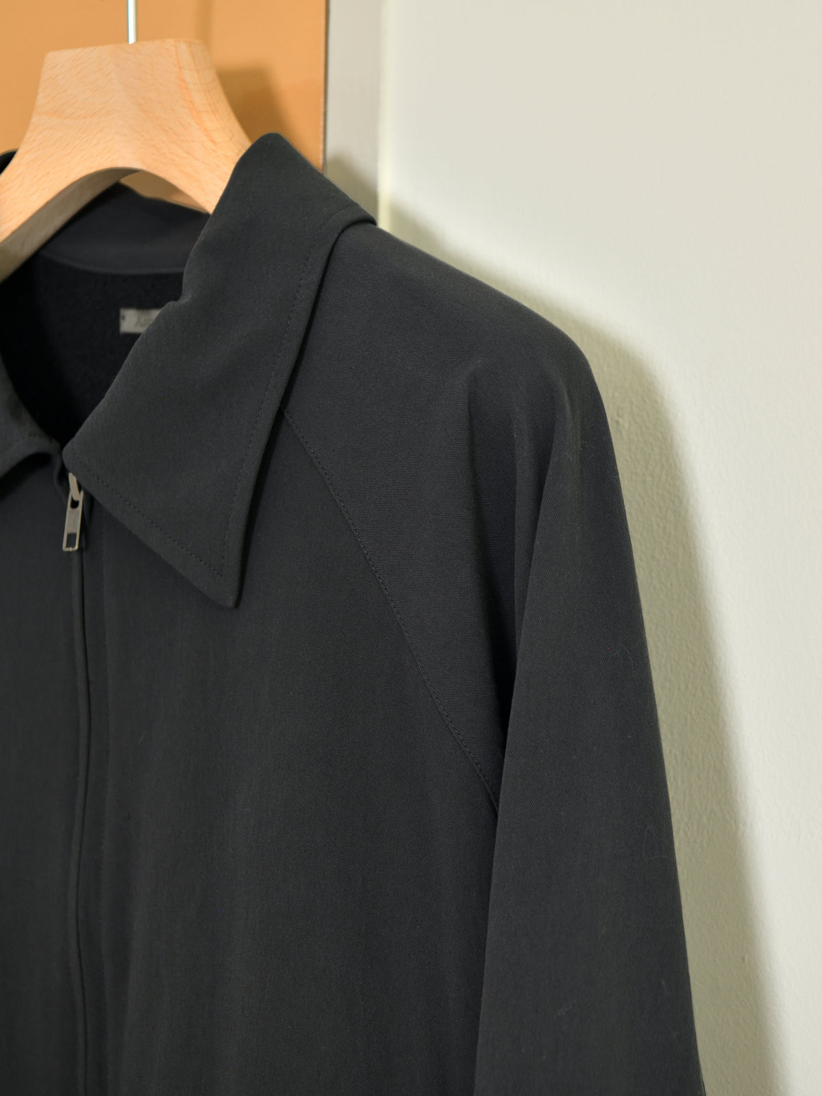 Antwort アントワート LEATHER PIPED COTTON GABADINE JACKET ANT-JK012 BLACK ブラック 26AW 愛知県 名古屋 丸の内 セレクトショップ THIRD PLACE サードプレイス
