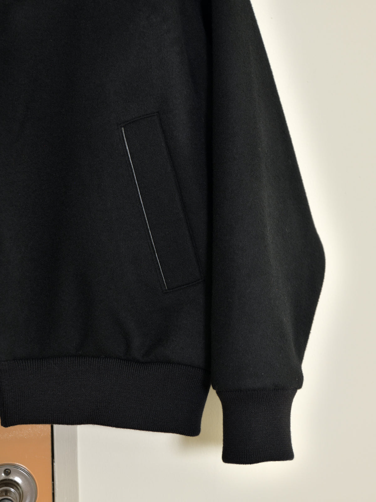 Antwort "WOOL CASHMERE DRIVERS JACKET(BLACK)"