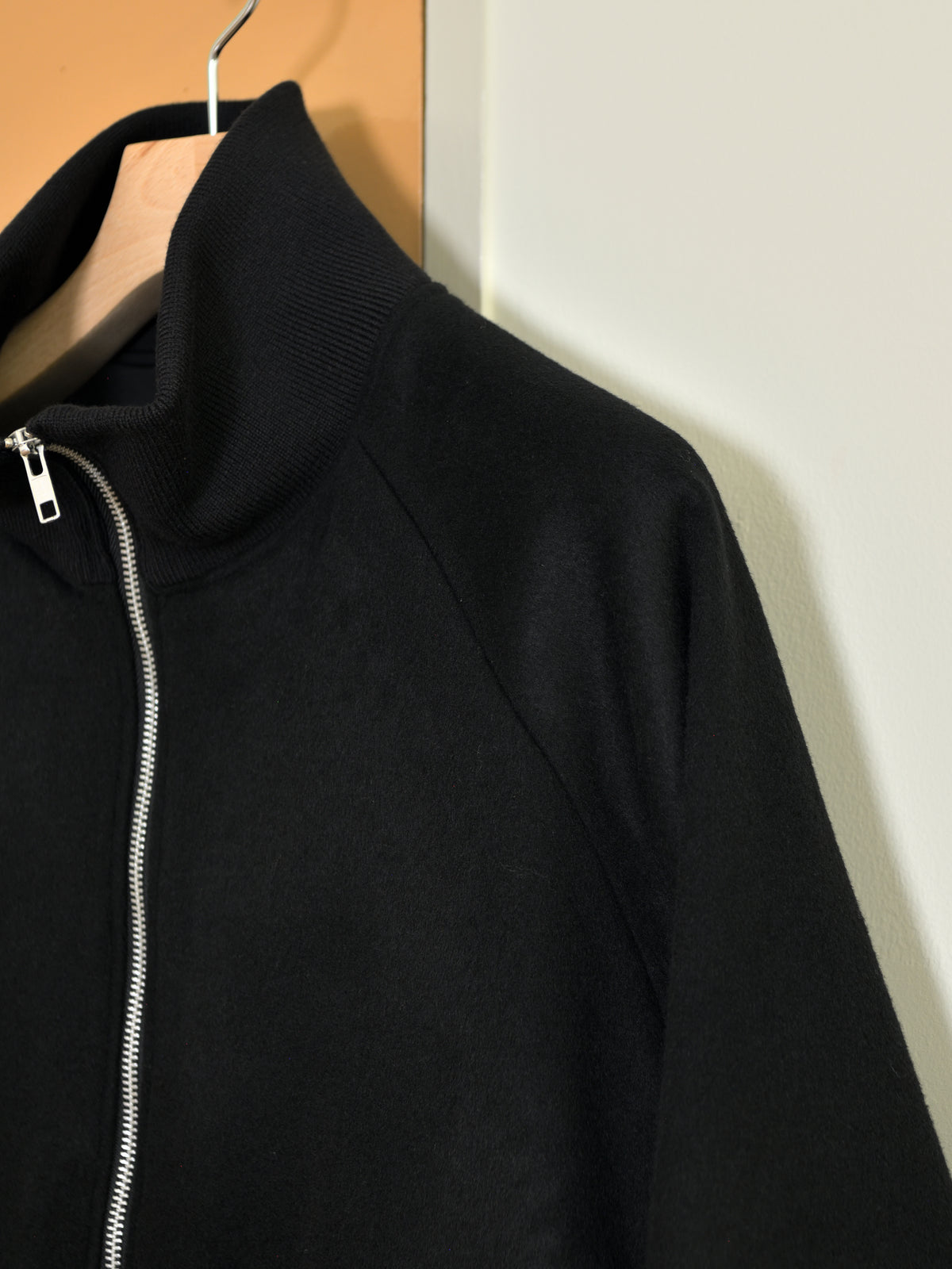 Antwort "WOOL CASHMERE DRIVERS JACKET(BLACK)"
