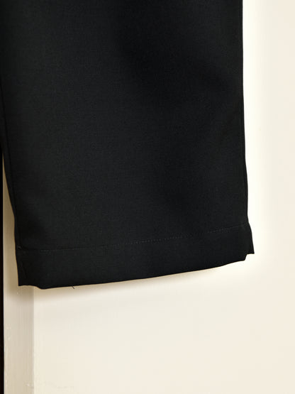 CAMIEL FORTGENS カミエルフォートヘンス SUIT PANTS BLACK ブラック CF.22.06.04.01 パンツ ウール オランダ 26aw 春夏 日本取り扱い 名古屋 丸の内 セレクトショップ THIRD PLACE サードプレイス