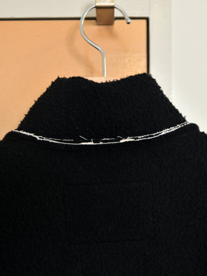 CAMIEL FORTGENS "FLEECE ANORAK(BLACK)"