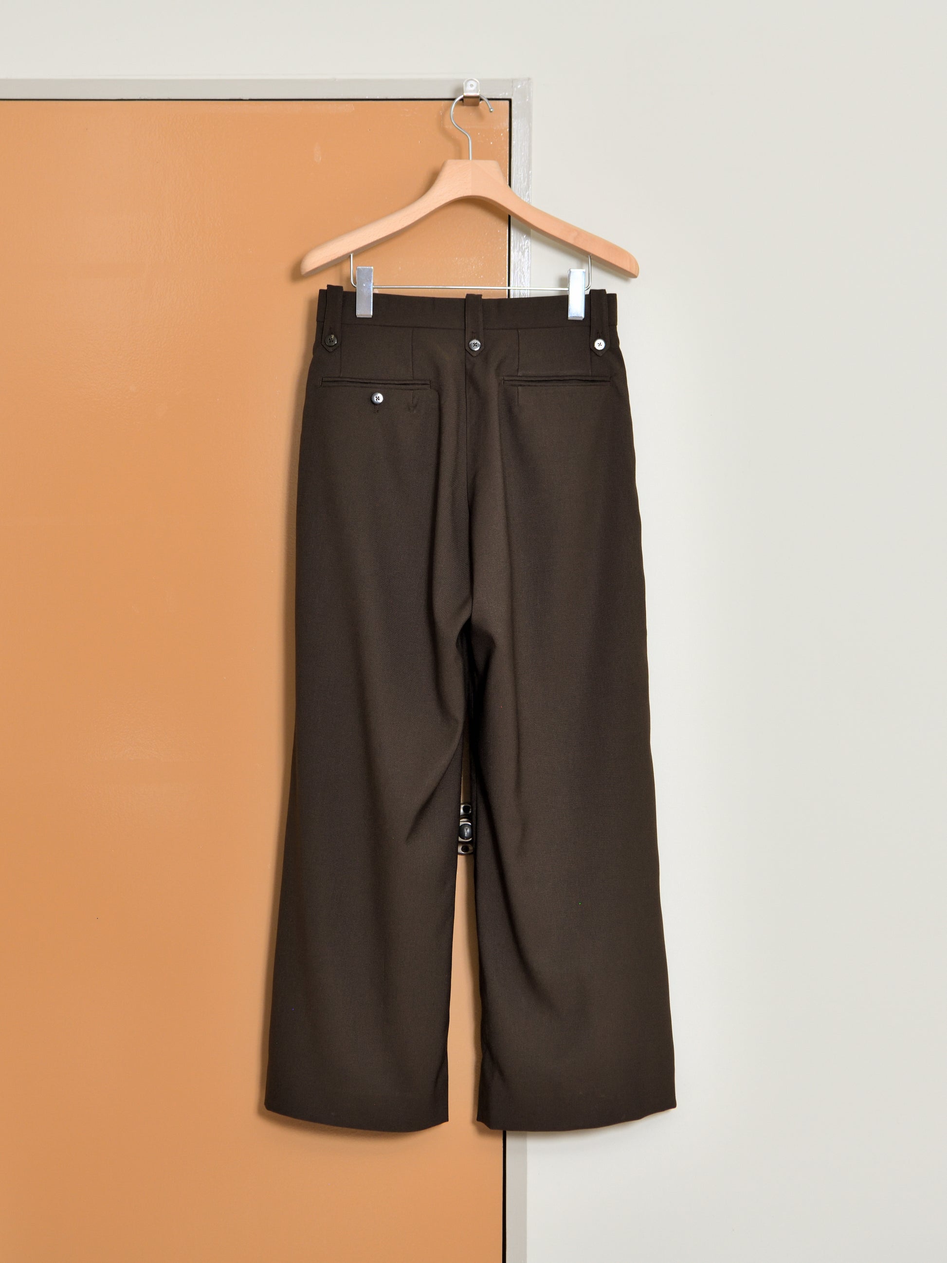 TOZAOU トザオウ Hollow Wide Trousers TOZ-26SS-PA0004 パンツ スラックス ブラウン 春夏 26SS 愛知県 名古屋 丸の内 セレクトショップ THIRD PLACE サードプレイス