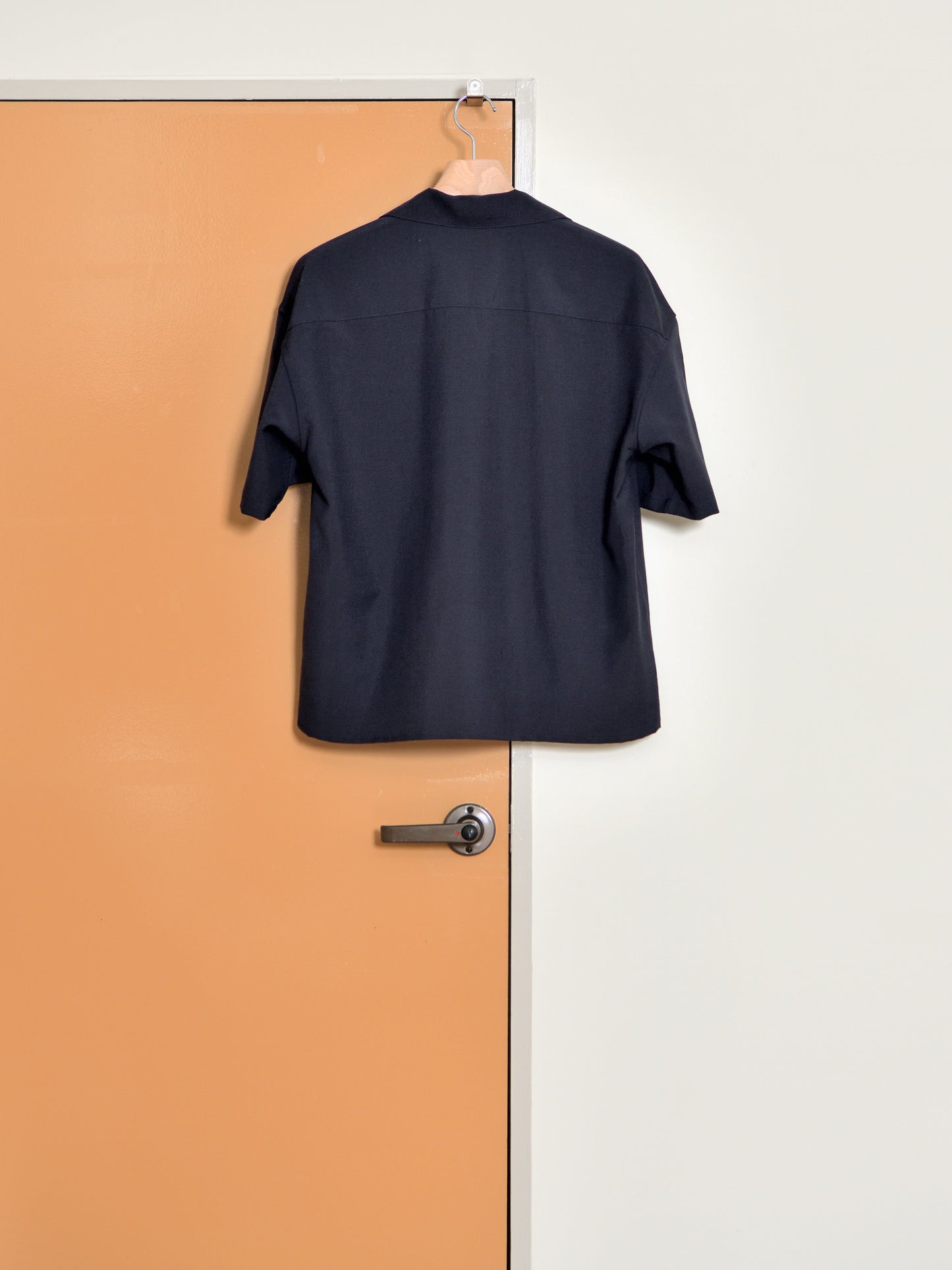 refomed リフォメッド WOOL DRIFT RESH-YN02 モヘア ウール シャツ 半袖シャツ  快適 セットアップ 夏 春 ネイビー 愛知県 名古屋 丸の内 セレクトショップ THIRD PLACE サードプレイス