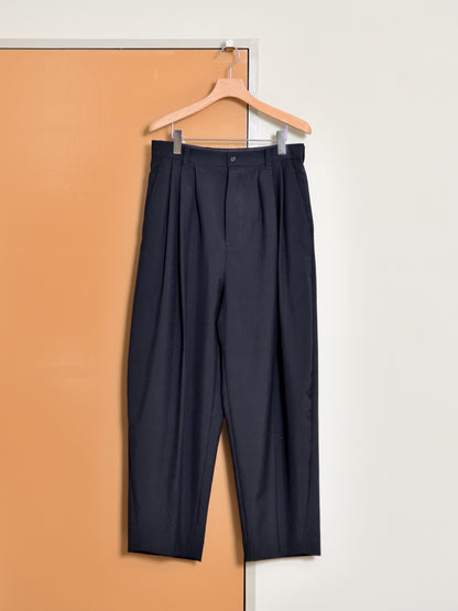 refomed リフォメッド WOOL SLEEK REPT-YN01 モヘア ウール パンツ スラックス  快適 セットアップ 夏 春 秋 ネイビー 愛知県 名古屋 丸の内 セレクトショップ THIRD PLACE サードプレイス