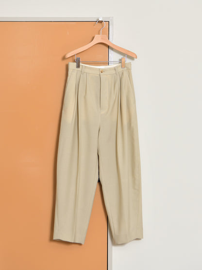 refomed リフォメッド WOOL SLEEK REPT-YN01 モヘア ウール パンツ スラックス  快適 セットアップ 夏 春 秋 ベージュ ナチュラル 愛知県 名古屋 丸の内 セレクトショップ THIRD PLACE サードプレイス