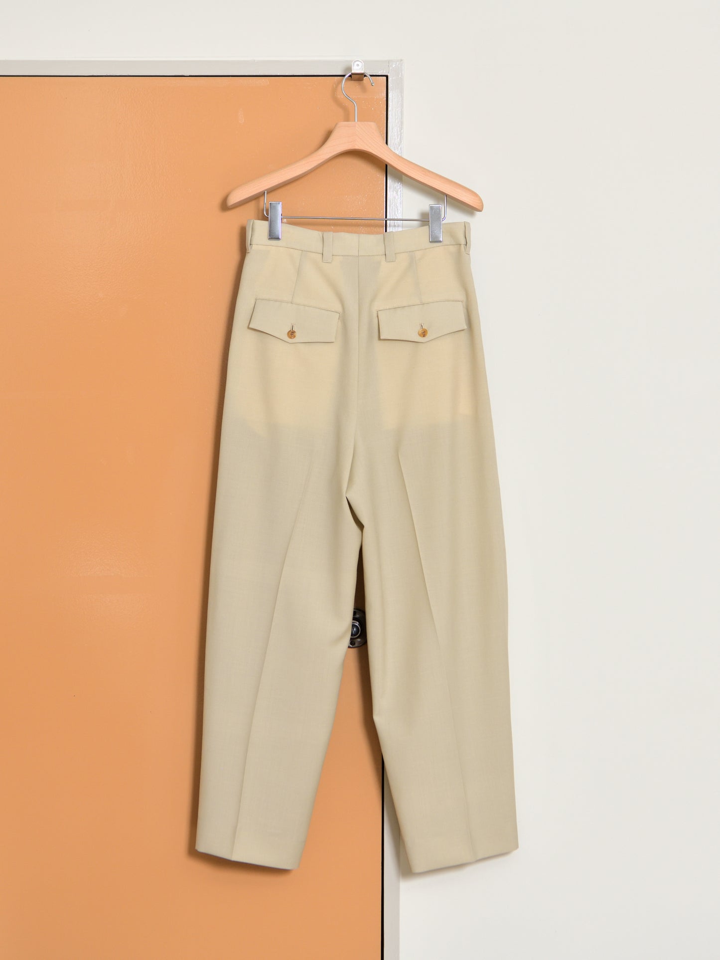 refomed リフォメッド WOOL SLEEK REPT-YN01 モヘア ウール パンツ スラックス  快適 セットアップ 夏 春 秋 ベージュ ナチュラル 愛知県 名古屋 丸の内 セレクトショップ THIRD PLACE サードプレイス
