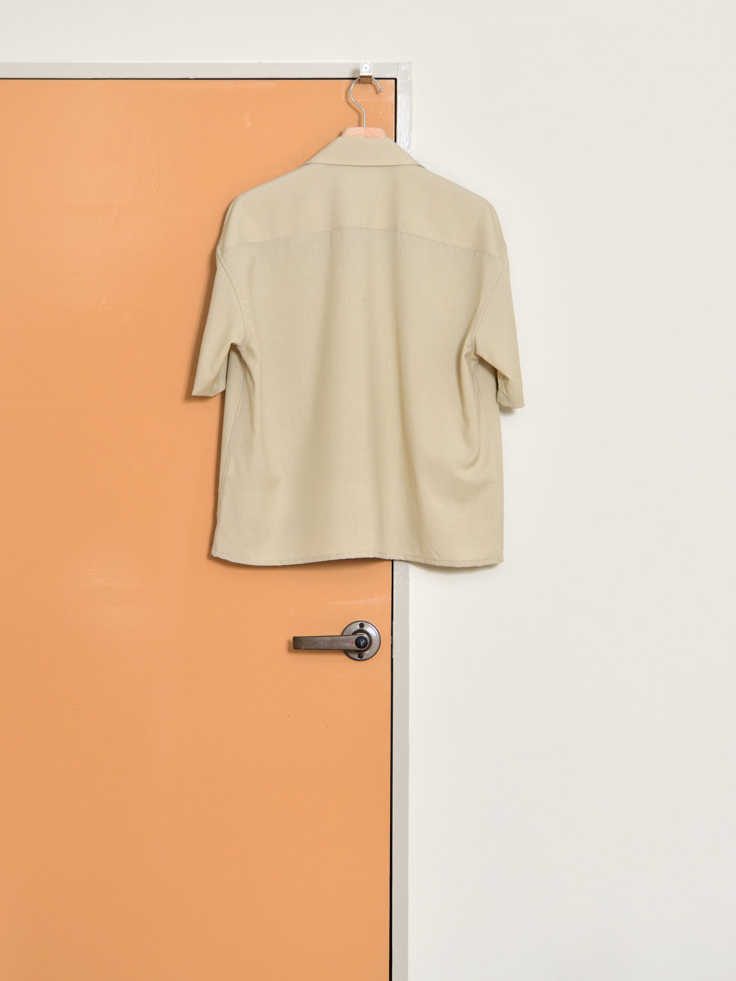 refomed リフォメッド WOOL DRIFT RESH-YN02 モヘア ウール シャツ 半袖シャツ  快適 セットアップ 夏 春 ベージュ ナチュラル 愛知県 名古屋 丸の内 セレクトショップ THIRD PLACE サードプレイス