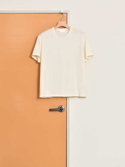 refomed リフォメッド WOOL BASE RECU-YN01 ウール ポリエステル Tシャツ  快適 セットアップ 夏 春 秋 ホワイト 愛知県 名古屋 丸の内 セレクトショップ THIRD PLACE サードプレイス