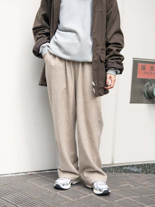 YOKE ヨーク Wool Cashmere Fleece Lounge Pants YK26FW01364P BEAGE ベージュ カシミア スウェット 26FW 日本取り扱い 名古屋 丸の内 セレクトショップ THIRD PLACE サードプレイス