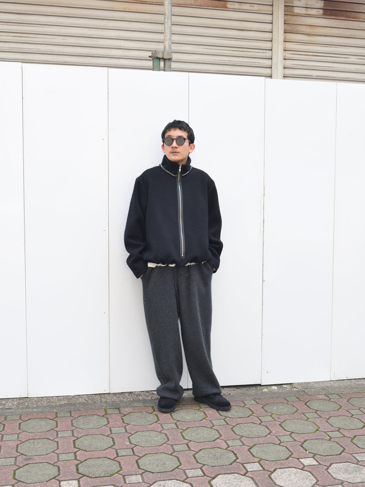 YOKE ヨーク Cashmere Knit Pants YK26FW01417S CHARCOAL チャコール カシミア スウェット 26FW 日本取り扱い 名古屋 丸の内 セレクトショップ THIRD PLACE サードプレイス